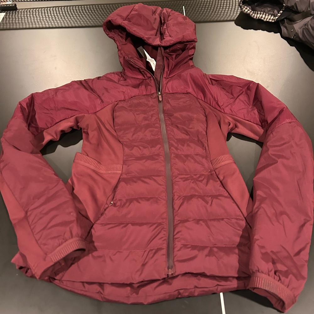 Lululemon down for it all jacket size 6
